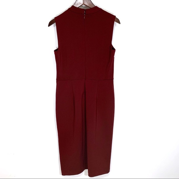 Beige by ECI Burgundy Dress! - Picture 6 of 6